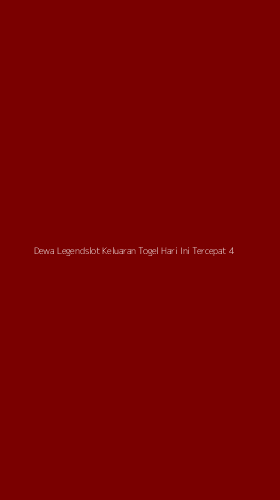Tampilan Antarmuka Aplikasi Dewa Legendslot Keluaran Togel Hari Ini Tercepat - 4