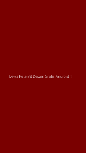 Tampilan Antarmuka Aplikasi Dewa Petir88 Desain Grafis Android - 4