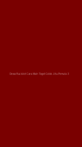 Tampilan Antarmuka Aplikasi Dewa Rucislot Cara Main Togel Colok Jitu Pemula - 3