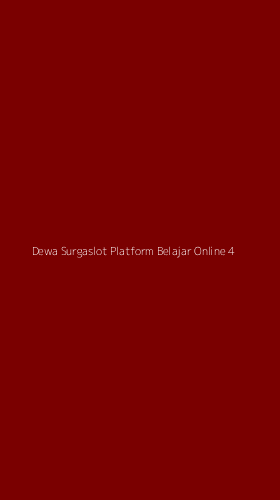 Tampilan Antarmuka Aplikasi Dewa Surgaslot Platform Belajar Online - 4