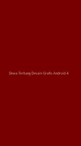 Tampilan Antarmuka Aplikasi Dewa Terbang Desain Grafis Android - 4