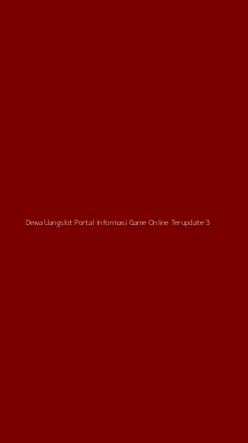 Tampilan Antarmuka Aplikasi Dewa Uangslot Portal Informasi Game Online Terupdate - 3