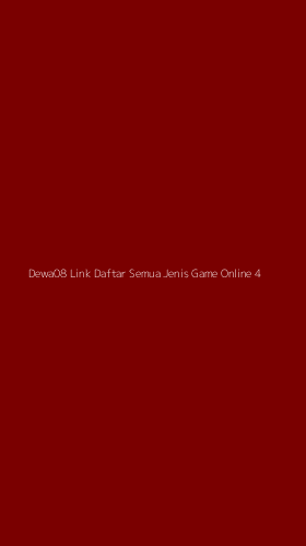 Tampilan Antarmuka Aplikasi Dewa08 Link Daftar Semua Jenis Game Online - 4