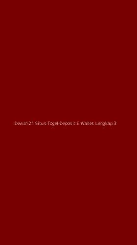 Tampilan Antarmuka Aplikasi Dewa121 Situs Togel Deposit E Wallet Lengkap - 3