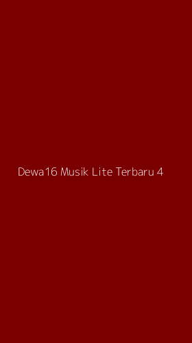 Tampilan Antarmuka Aplikasi Dewa16 Musik Lite Terbaru - 4