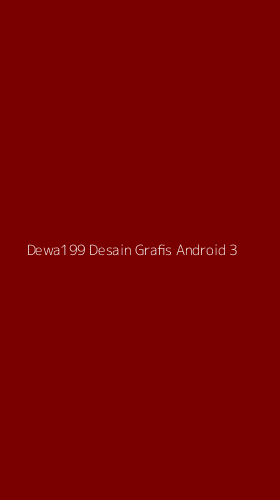 Tampilan Antarmuka Aplikasi Dewa199 Desain Grafis Android - 3