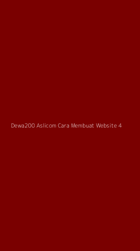 Tampilan Antarmuka Aplikasi Dewa200 Aslicom Cara Membuat Website - 4