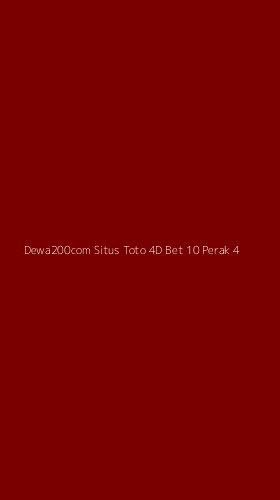 Tampilan Antarmuka Aplikasi Dewa200com Situs Toto 4d Bet 10 Perak - 4