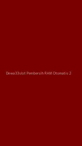 Tampilan Antarmuka Aplikasi Dewa33slot Pembersih Ram Otomatis - 2