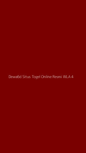 Tampilan Antarmuka Aplikasi Dewa6d Situs Togel Online Resmi Wla - 4