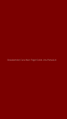Tampilan Antarmuka Aplikasi Dewabetslot Cara Main Togel Colok Jitu Pemula - 4