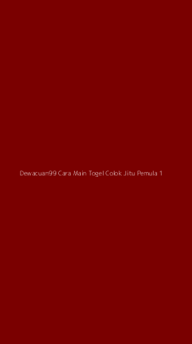 Tampilan Antarmuka Aplikasi Dewacuan99 Cara Main Togel Colok Jitu Pemula - 1