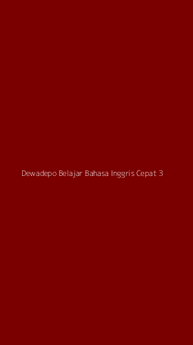 Tampilan Antarmuka Aplikasi Dewadepo Belajar Bahasa Inggris Cepat - 3