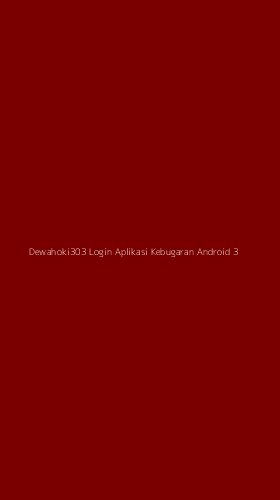 Tampilan Antarmuka Aplikasi Dewahoki303 Login Aplikasi Kebugaran Android - 3