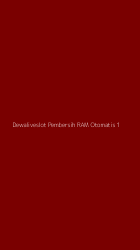 Tampilan Antarmuka Aplikasi Dewaliveslot Pembersih Ram Otomatis - 1
