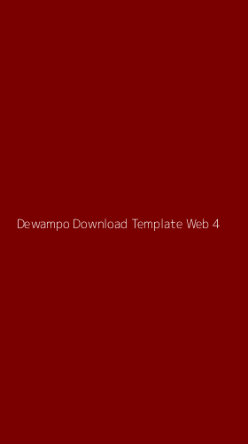 Tampilan Antarmuka Aplikasi Dewampo Download Template Web - 4