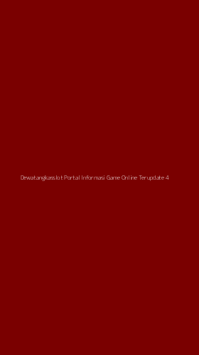 Tampilan Antarmuka Aplikasi Dewatangkasslot Portal Informasi Game Online Terupdate - 4