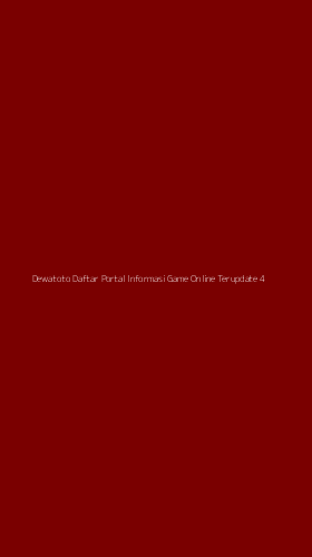 Tampilan Antarmuka Aplikasi Dewatoto Daftar Portal Informasi Game Online Terupdate - 4