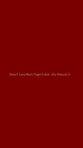 Tampilan Antarmuka Aplikasi Dewi1 Cara Main Togel Colok Jitu Pemula - 3