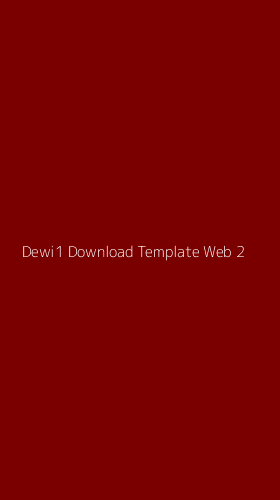 Tampilan Antarmuka Aplikasi Dewi1 Download Template Web - 2