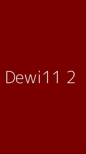 Tampilan Antarmuka Aplikasi Dewi11 - 2
