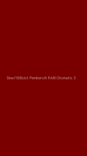 Tampilan Antarmuka Aplikasi Dewi188slot Pembersih Ram Otomatis - 3