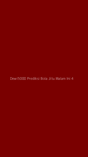 Tampilan Antarmuka Aplikasi Dewi5000 Prediksi Bola Jitu Malam Ini - 4