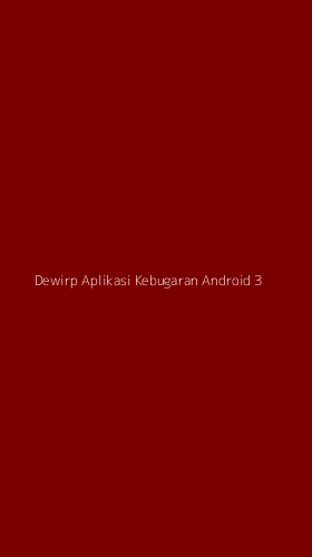 Tampilan Antarmuka Aplikasi Dewirp Aplikasi Kebugaran Android - 3