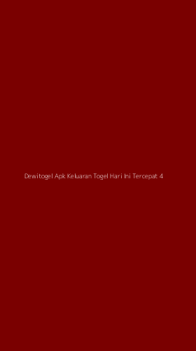 Tampilan Antarmuka Aplikasi Dewitogel Apk Keluaran Togel Hari Ini Tercepat - 4