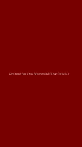 Tampilan Antarmuka Aplikasi Dewitogel App Situs Rekomendasi Pilihan Terbaik - 3