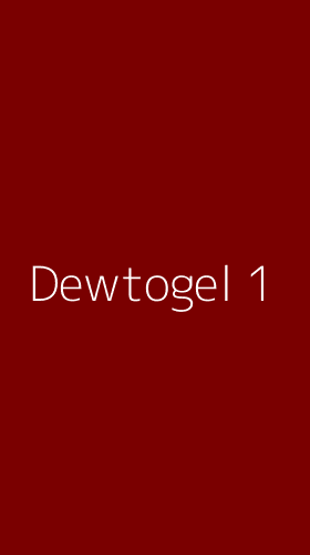 Tampilan Antarmuka Aplikasi Dewtogel - 1