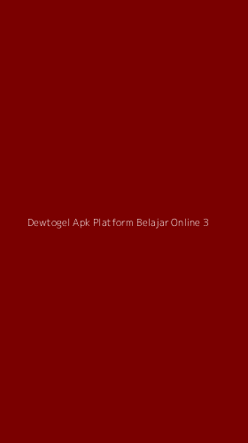 Tampilan Antarmuka Aplikasi Dewtogel Apk Platform Belajar Online - 3