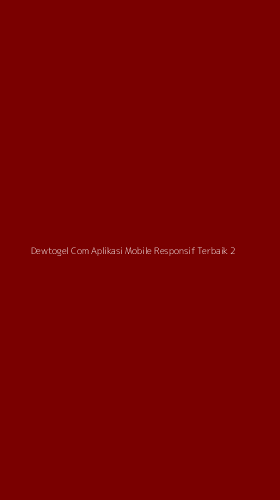 Tampilan Antarmuka Aplikasi Dewtogel Com Aplikasi Mobile Responsif Terbaik - 2