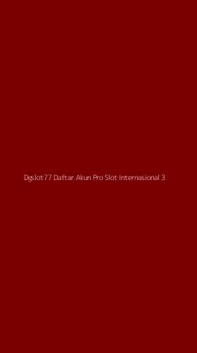 Tampilan Antarmuka Aplikasi Dgslot77 Daftar Akun Pro Slot Internasional - 3