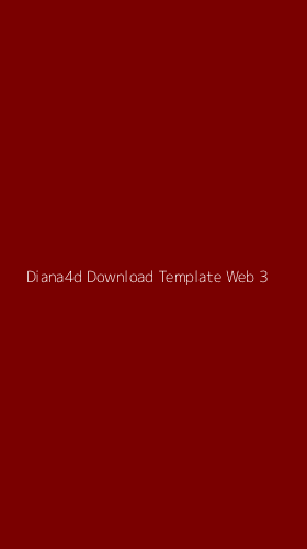 Tampilan Antarmuka Aplikasi Diana4d Download Template Web - 3