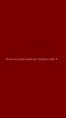 Tampilan Antarmuka Aplikasi Dinastoto Wap Download Template Web - 4