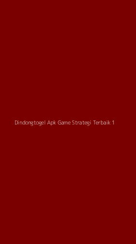 Tampilan Antarmuka Aplikasi Dindongtogel Apk Game Strategi Terbaik - 1