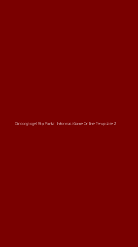 Tampilan Antarmuka Aplikasi Dindongtogel Rtp Portal Informasi Game Online Terupdate - 2