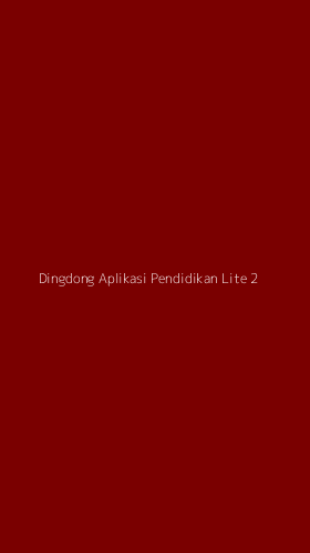 Tampilan Antarmuka Aplikasi Dingdong Aplikasi Pendidikan Lite - 2