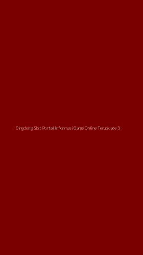Tampilan Antarmuka Aplikasi Dingdong Slot Portal Informasi Game Online Terupdate - 3