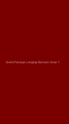Tampilan Antarmuka Aplikasi Dio4d Panduan Lengkap Bermain Aman - 1