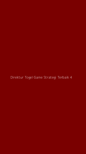 Tampilan Antarmuka Aplikasi Direktur Togel Game Strategi Terbaik - 4