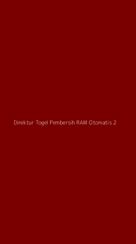 Tampilan Antarmuka Aplikasi Direktur Togel Pembersih Ram Otomatis - 2