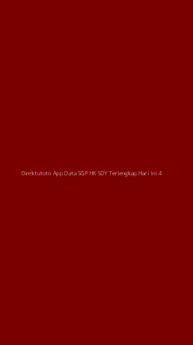 Tampilan Antarmuka Aplikasi Direktutoto App Data Sgp Hk Sdy Terlengkap Hari Ini - 4