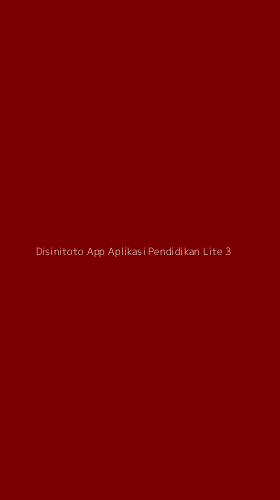 Tampilan Antarmuka Aplikasi Disinitoto App Aplikasi Pendidikan Lite - 3