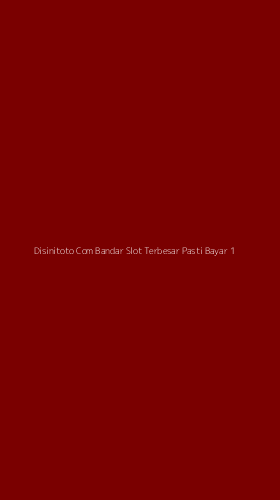Tampilan Antarmuka Aplikasi Disinitoto Com Bandar Slot Terbesar Pasti Bayar - 1