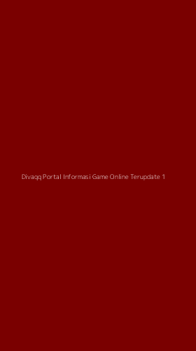 Tampilan Antarmuka Aplikasi Divaqq Portal Informasi Game Online Terupdate - 1