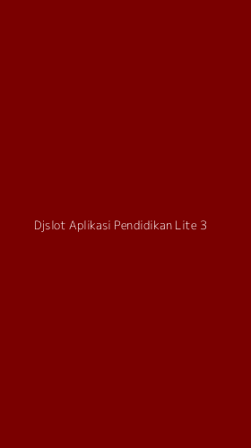 Tampilan Antarmuka Aplikasi Djslot Aplikasi Pendidikan Lite - 3