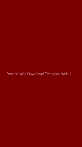 Tampilan Antarmuka Aplikasi Dntoto Wap Download Template Web - 1