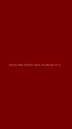 Tampilan Antarmuka Aplikasi Dntoto Wap Prediksi Bola Jitu Malam Ini - 4